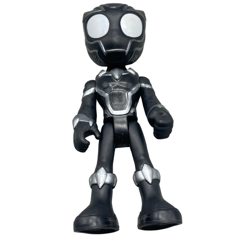 Hasbro Marvel Spidey & His Amazing Friends Black Panther 4" Figure plastic READ